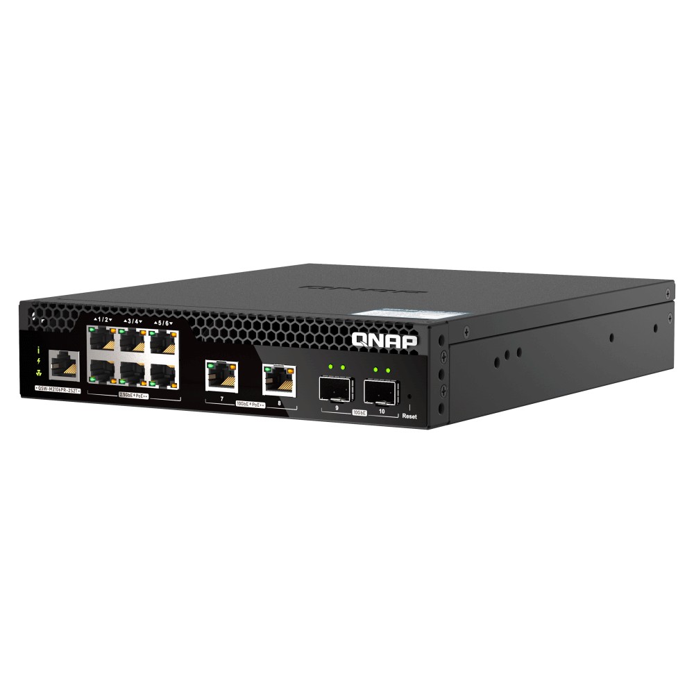 QSW-3216R-8S8T 16 Puertos: 8 SFP+ 10GbE + 8 RJ45 10GbE - 40193
