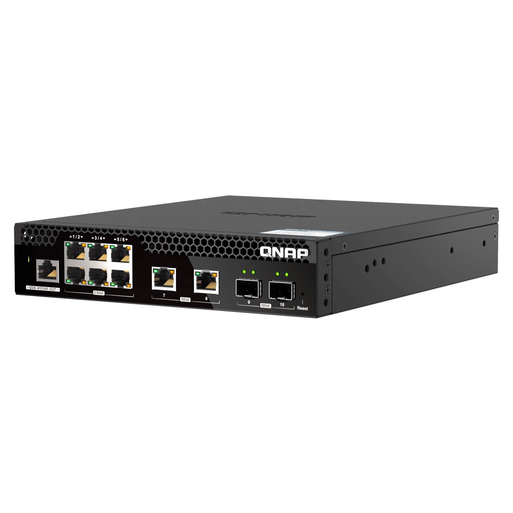 QSW-M2106R-2S2T QNAP Switch Lateral Izquierdo - 40203