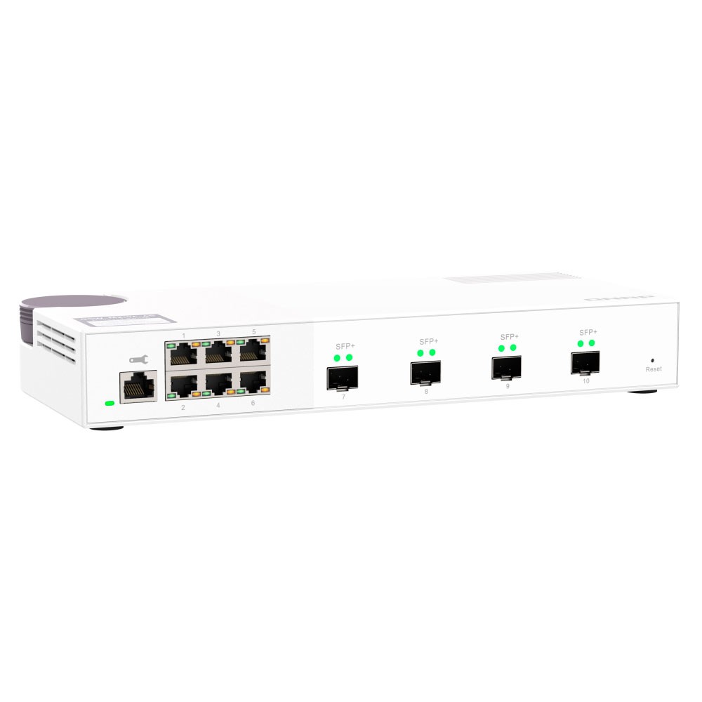 Switch de QNAP QSW-M2106-4S Lateral Izquierdo - 40827