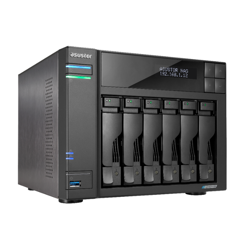NAS 6 Bahías Asustor LOCKERSTOR 6 Gen2 - 41943