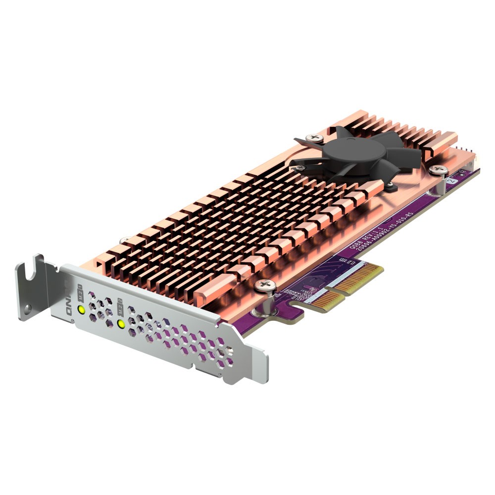 Tarjeta PCIe 3.0 QNAP QM2-2P-344A - 39149