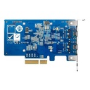 QNAP tarjeta doble puerto - 41221