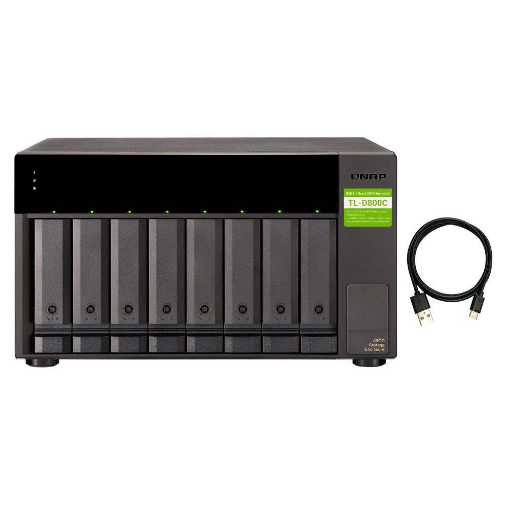 TL-D800C Unidad de expansión  USB 3.0 type-C 8 bahías - 39160