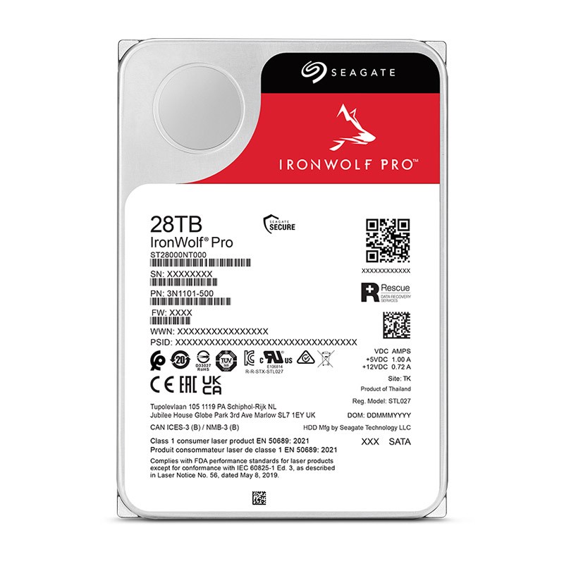 Ironwolf Pro 28TB Seagate - 42342