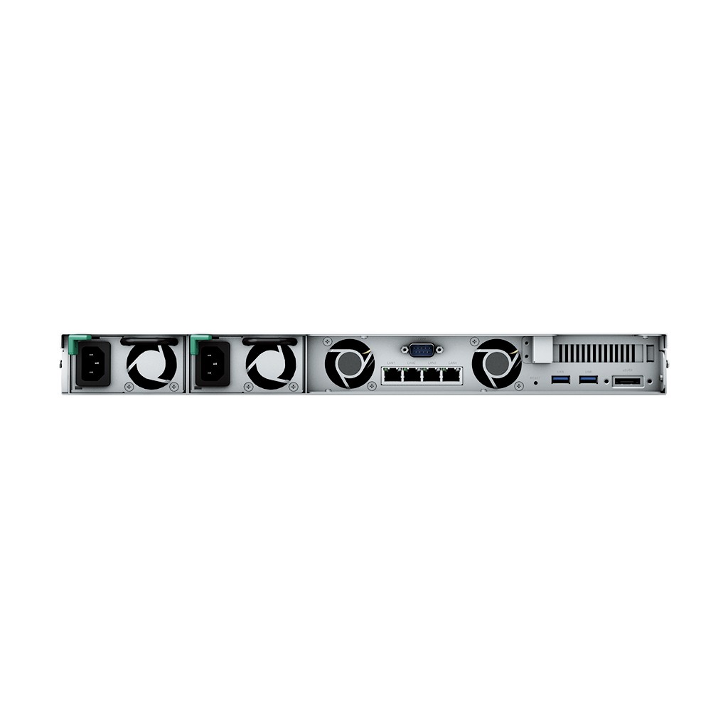 RS822RP+ NAS 4 Bahías Rack - AMD Ryzen V1500B 4 núcleos 2.2GHz, 2GB DDR4 (max 32GB) - 38614