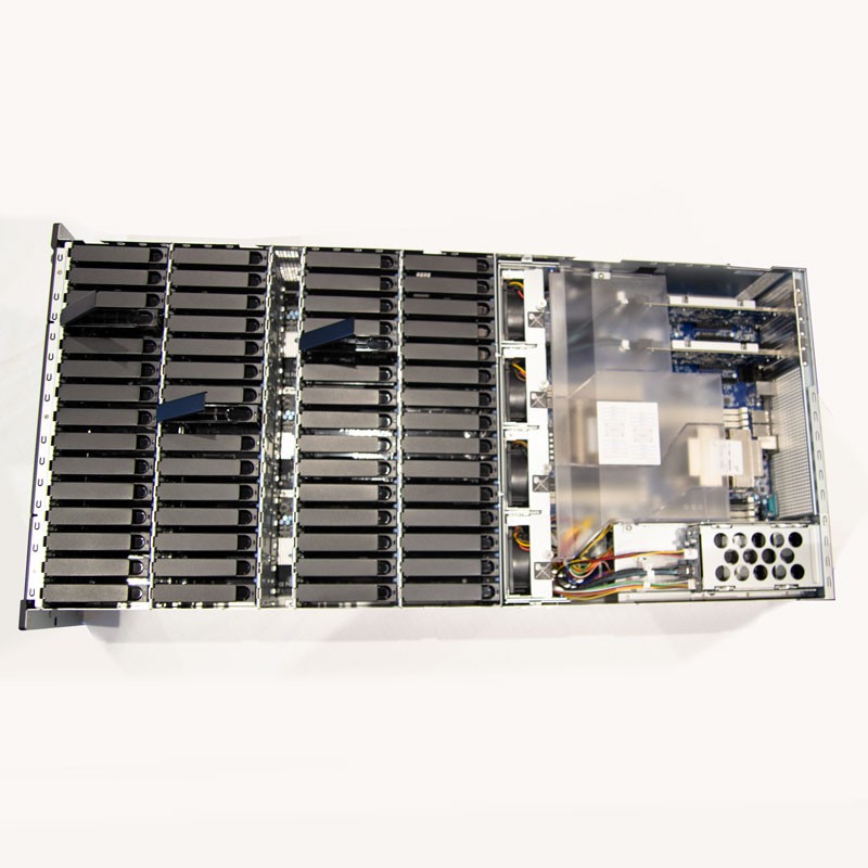 HD6500 NAS 60 Bahías - Intel Xeon Silver 4210R 10 núcleos 2.4 (base) / 3.2 (turbo) GHz 64 GB DDR4 - 38933