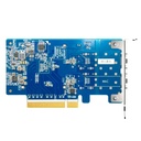 QXG-25G2SF-CX6 Tarjeta de red 25 Gigabit SFP+ x 2 (PCIe 3.0 x8) compatible con Windows, QNAP QTS y Linux - 38508