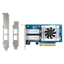 QXG-25G2SF-CX6 Tarjeta de red 25 Gigabit SFP+ x 2 (PCIe 3.0 x8) compatible con Windows, QNAP QTS y Linux - 38505