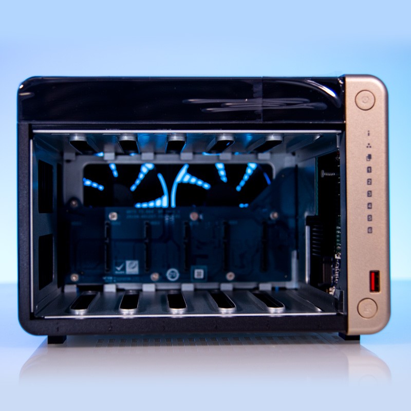 TS-664 NAS 6 bahías - Intel Celeron N5105/N5095 4 núcleos 2 GHz (hasta 2.9GHz), 4GB DDR4 (max 16GB) - 38690