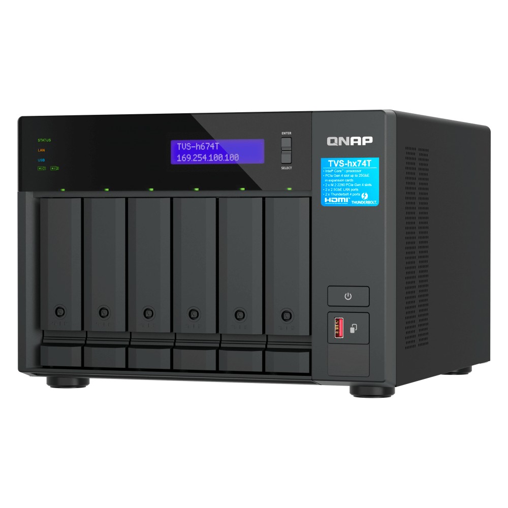 TVS-h674T-i5-32G Almacenamiento NAS QNAP - 39854