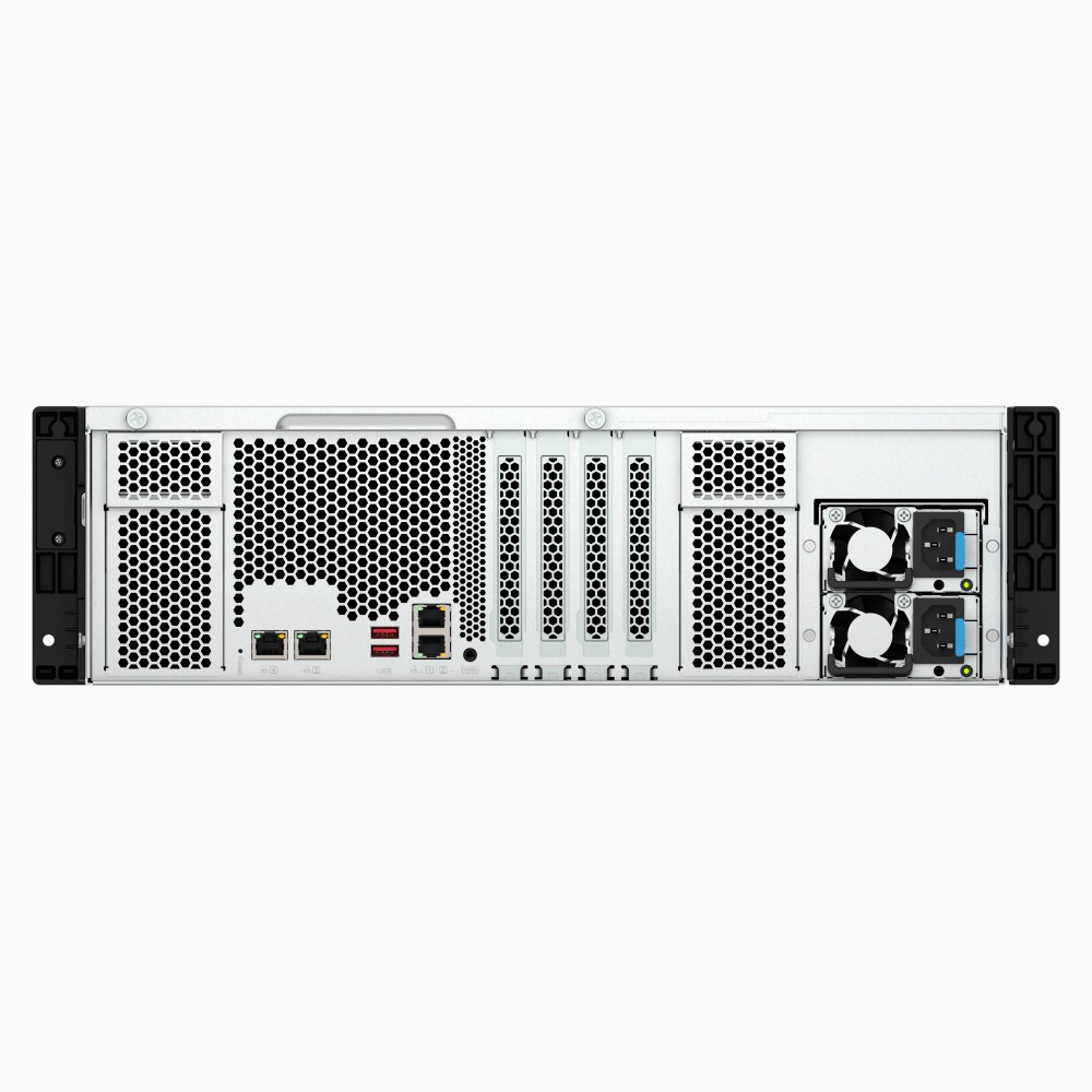 TS-h1677AXU-RP-R7-32G NAS rack 16 bahías - AMD Ryzen 7 7000 8 núcleos, 16 hilos, hasta 5.3GHz, 32 GB UDIMM DDR5 - 40024