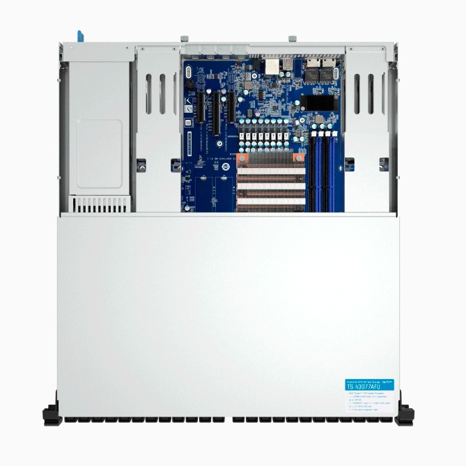 TS-h3077AFU-R5-32G NAS 30 Bahías - AMD Ryzen 5 7000, 6 núcleos, 12 hilos, 5,1 GHz, 32 GB UDIMM DDR5 (máx. 128 GB) - 40057