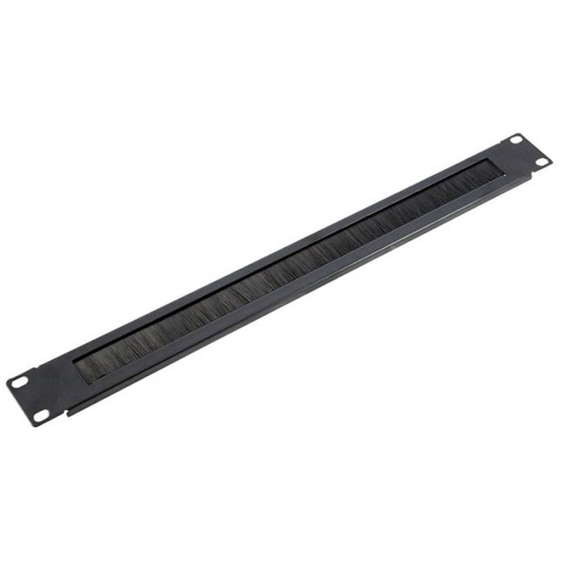 30701500 Panel 1U con cepillo para armario 19"