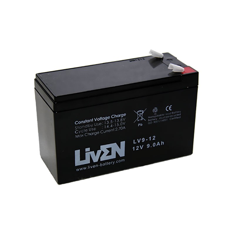 LV9-12 - BATERIA 12VDC 9AH